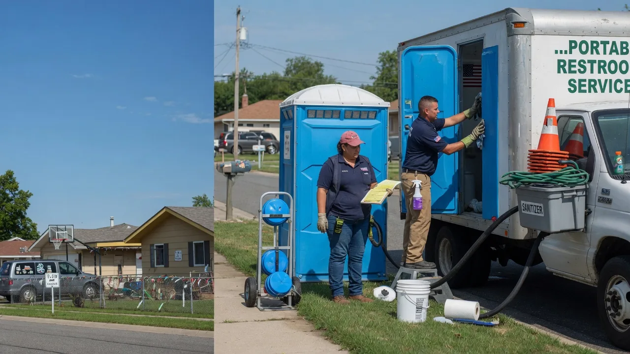 Porta Potty Rental in Rock Falls, IL near me